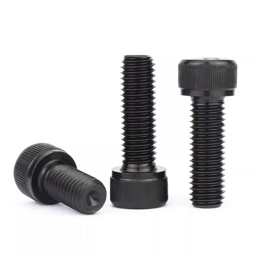 Jinchao grade 12.9 high-strength cup head hexagon socket screws bolts M2M3M4M5M6M8M10M12M16 M5*12 full teeth (25 pcs)