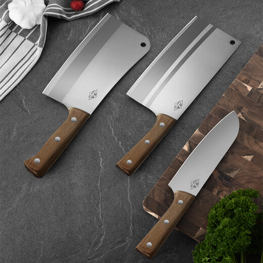 方太菜刀家用厨师女士专用切片刀切菜刀切肉刀厨房刀具组合