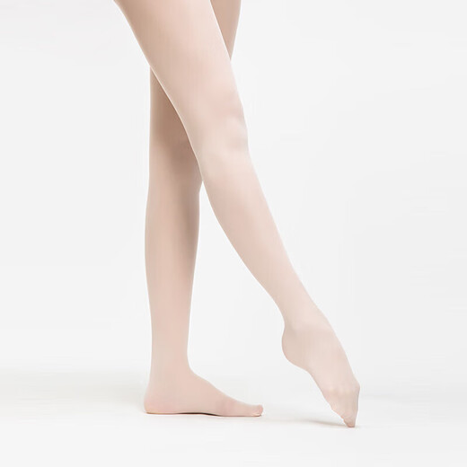 Sansha children's ballet dance socks women's pantyhose stockings dance performance large socks T56 white M-L