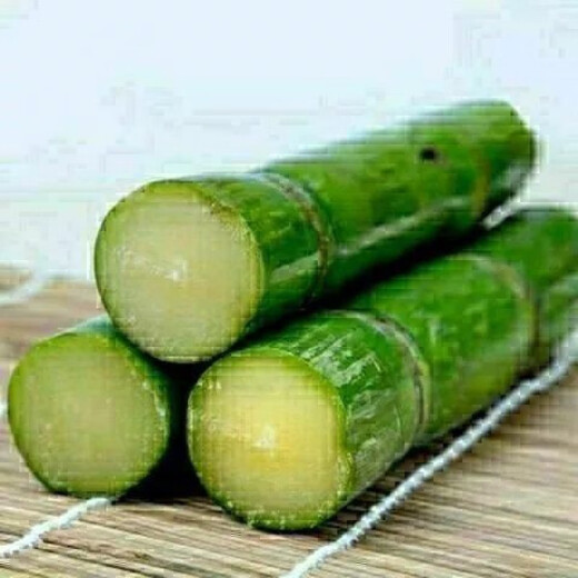 Sugarcane seeds, high-yielding golden sugarcane, sown in all seasons, planted in the south and north, crispy, sweet and chewy varieties, 110 pieces of green seeds