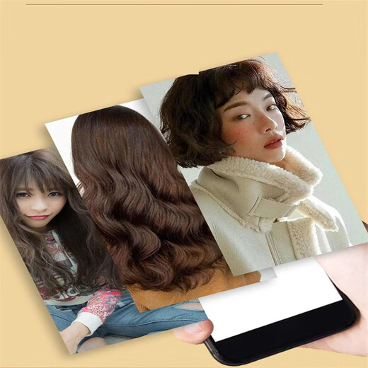 BJ Official Store Hezhengyang Lavender Amino Acid Elastin Women's Curly Hair Moisturizing Styling Hair Care Lavender Elastin 300M