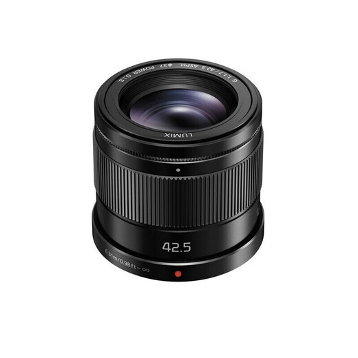 Panasonic mirrorless/mirrorless/digital camera series lens M43 format (available for M4/3 mount) fixed focus large aperture autofocus lens 42.5mm丨F1.7丨telephoto large aperture portrait