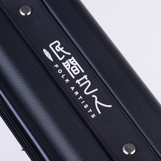 Folk artist hard-shell fishing rod bag, lightweight fishing gear bag, fishing bag, multi-functional mini rod bag, portable fishing gear bag, waterproof