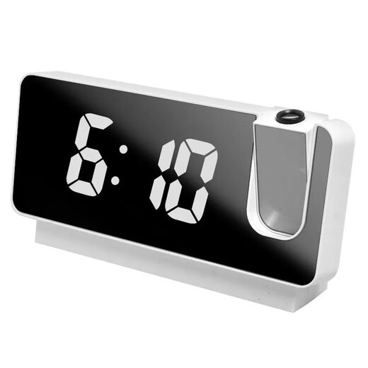 MI Star Projection Clock Full-featured Projection Alarm Clock Intelligent Creative Luminous Clock Bedroom Large Screen Digital Wall Clock Sky S28.2 Projection Alarm Clock + Break