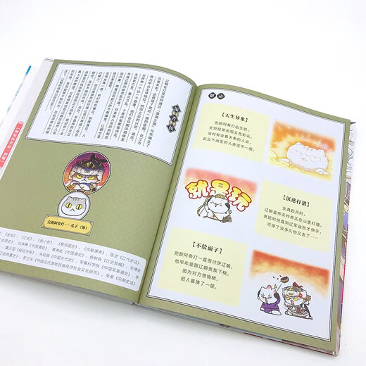 如果历史是一群喵10·宋辽金夏篇 假如历史是一群喵 正版 历史是一群喵 肥志历史科普漫画书 小学生儿童漫画趣味中国史绘本王安石变法动漫 第15册大清风云篇 