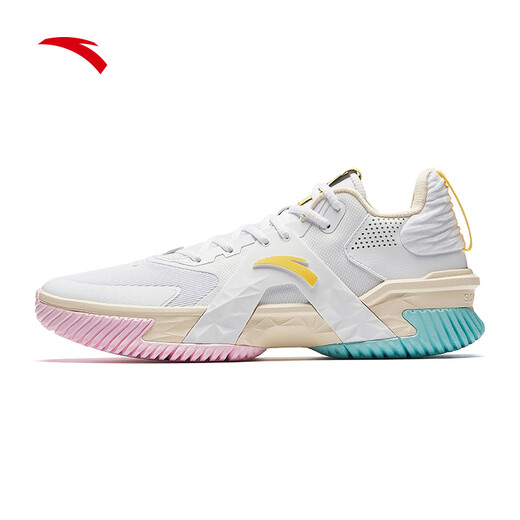 ANTA Airspace 5 basketball shoes men's cement nemesis professional practical breathable cushioning anti-rollover low-top sports shoes West Coast-4 41 (men's size 8)