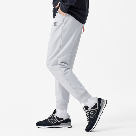 NEW BALANCE NB574 official casual shoes for men and women in autumn and winter breathable retro stitching classic versatile and comfortable sports shoes black ML574EVB 42 (foot length 26.5cm, please contact customer service for details)