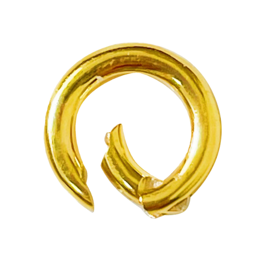 Fat Donglai's same style DL 1998 universal buckle 18k gold border city highlights gold color spring jewelry buckle A style 3mm inner diameter - light yellow