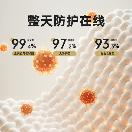 Hengyuanxiang winter best-selling men's autumn clothes and autumn pants antibacterial 100% cotton thermal underwear men's cotton sweater set