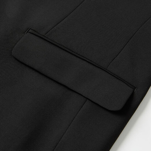 Cszxx large size suit men's suit plus fat plus fat man business wedding wedding work interview professional formal wear two-piece set black 3XL suitable for 160-180Jin Jin is equal to 0.5 kg