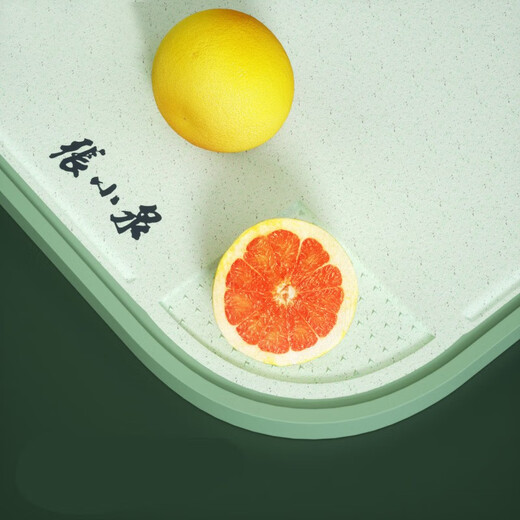 Zhang Xiaoquan cutting board Jincai green antibacterial cutting board household fruit board cutting board medium size C52300200