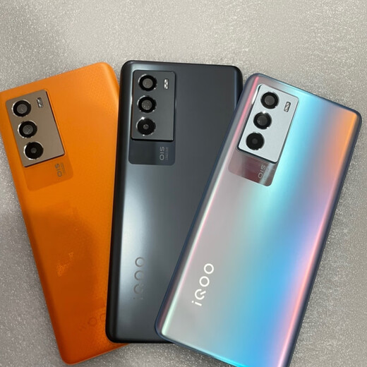 X Suitable for IQOO Neo5s original glass back cover neo5s mobile phone back shell rear screen battery cover shell disassembly Neo5s original disassembly back cover 99 new night travel space