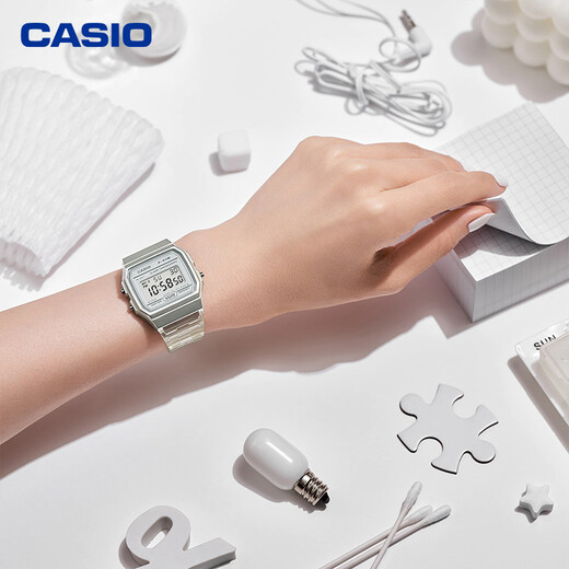 CASIO watch F-91W internet celebrity doing big things electronic watch male and female couple student sports small square F-91 watch genuine F-91WS-7DF