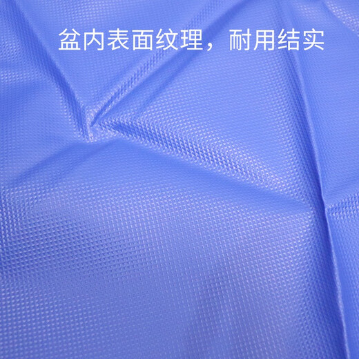 Kangbeini dog bathtub foldable large pet bathtub small, medium and large dog Teddy Golden Retriever bathtub dog supplies red blue small size/30Jin Jin equals 0.5kg for indoor dogs