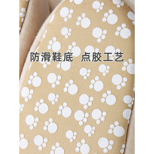 
Xianzheyi Spring and Autumn Winter Baby Shoes and Socks Newborn Baby Keep Warm and Fleece Steps Front Shoes Men and Women Soft Soles Don't Fall Shoes 0-1 Years Printed Bear-[Fleece Winter Style] Inner Long 13CM 9-13 Months