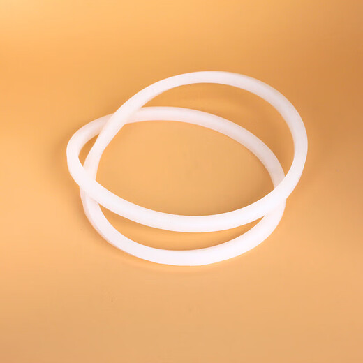 Lihaitun stainless steel manhole cover seal ring flange slot silicone gasket reaction kettle pressure tank rubber strip gasket silicone ring DN500 manhole inner gasket 8*8mm