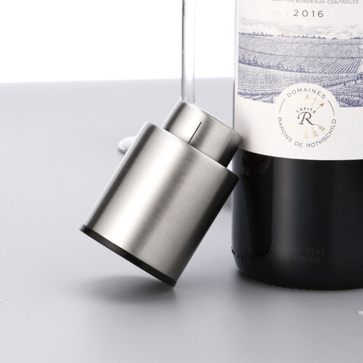 CLITON red wine stopper 304 stainless steel vacuum red wine stopper red wine bottle stopper wine preservation sealing stopper