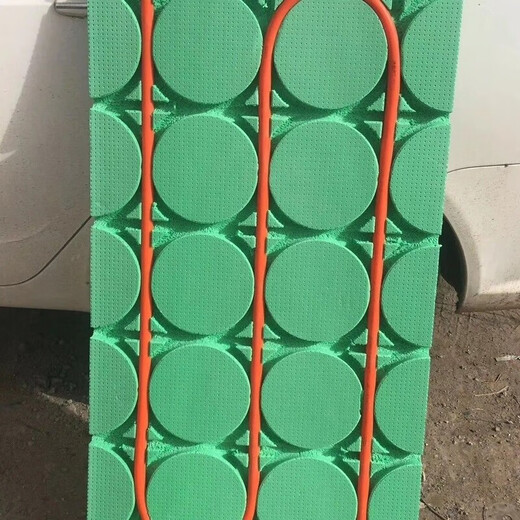 Floor heating module superconducting backfill dry floor heating spacing 20 template insulation board card slot green home fast 20 pipe slot spacing 15 (10 sheets shipped by logistics county town) 1.2 meters long 3 centimeters thick 0.6 meters wide