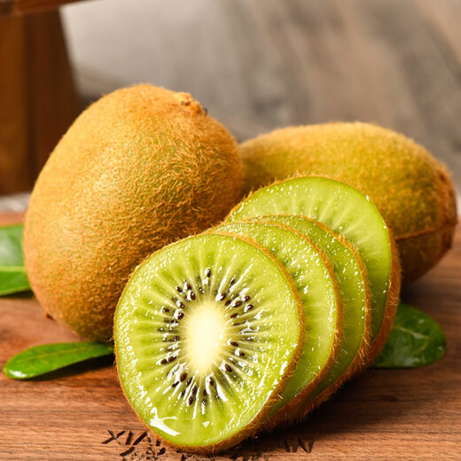 Jingxiansheng Shaanxi Xuxiang Green Heart Kiwi 16-18 pieces, about 80-110g per fruit, fresh fruit gift box