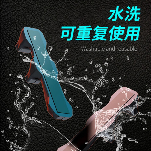 Junyao tablet hand rest grip silicone non-slip self-adsorption game hand holding chicken artifact handle non-magnetic multi-finger linkage Peace Elite peripheral iPad gyroscope auxiliary silicone anti-slip/tablet game hand rest gray pair