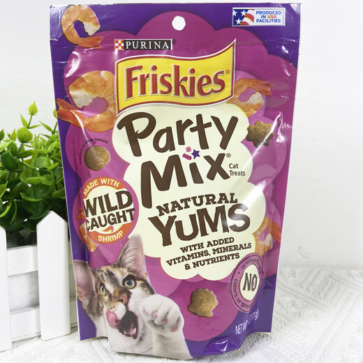 Purina (PURINA) USA Purina Friskies Happy Cat Snacks Joy Crunch Cookies 70g US version Organic Chicken - 60g 0g See the option for specific weight