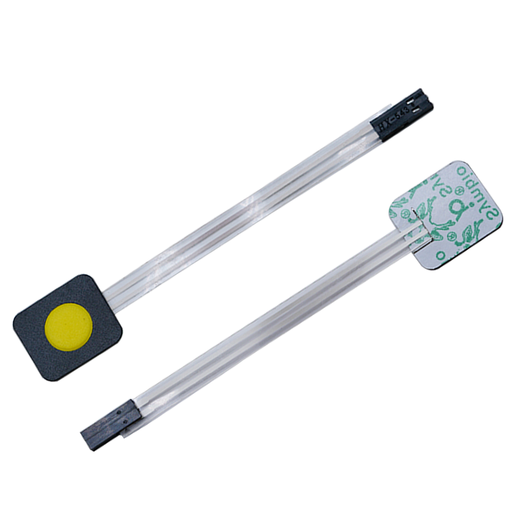 Throwing stones membrane key switch tact switch display microcontroller expansion keyboard DIY accessories suitable for arduino development board 1 key-yellow 5 boxes