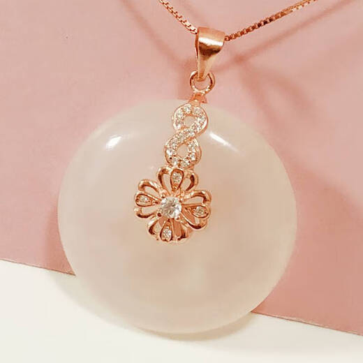 DR GRAFFCARNY safety buckle clip 18K gold buckle jade buckle pendant buckle buckle accessories clip DIY jade yellow rose gold