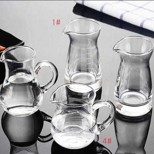 Chuge high-quality 12-piece small glass tall white wine glass set one-cup small wine cup spirit cup KTV glass 12 H-shaped cups 65ml