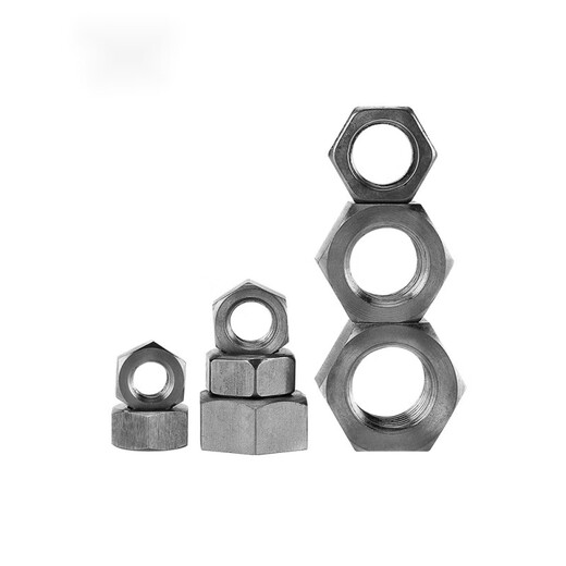 Duzun TA2 pure titanium nut titanium nut pure titanium hexagonal screw nut M4M5M6M8M10M12M14M16M18M20M24 titanium nut M24 (1 piece)