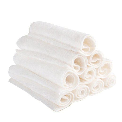 Enward 18*23 cm double-layer thickened fine bamboo fiber dish towels, lint-free, kitchen cleaning and durable rags, dish towels, random colors, 20 dish towels