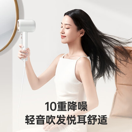 Kangfu hair dryer household high wind high power high speed plasma constant temperature portable leafless hair dryer low noise fast drying hair dryer KF-F9 star gray exquisite gift box