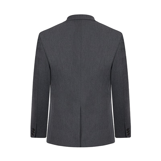Qipai suit men's spring and summer new style wool warm suit dress far infrared heat storage 0100 medium gray 46 (170)