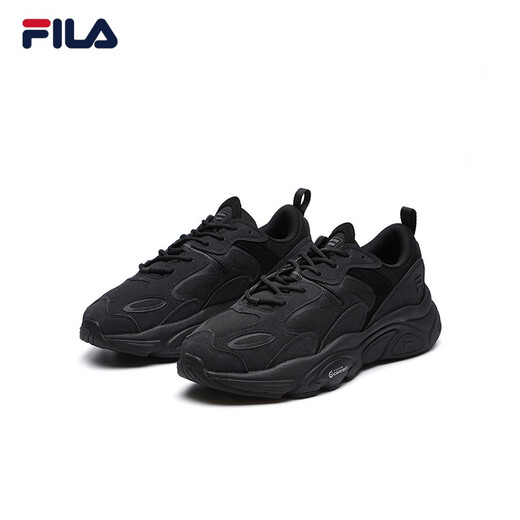FILA running shoes dad shoes men's running shoes MARS Mars second generation couple retro sports shoes casual shoes black-BK-F12M141116F 42