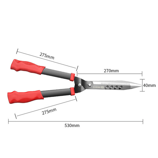 GeeLii garden scissors, gardening lawn scissors, hedge scissors, fruit tree greening, hedge pruning scissors 75040