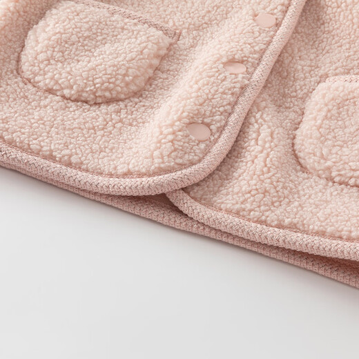 David Bella girls lamb wool coat autumn and winter children's style outerwear baby children's clothing tops