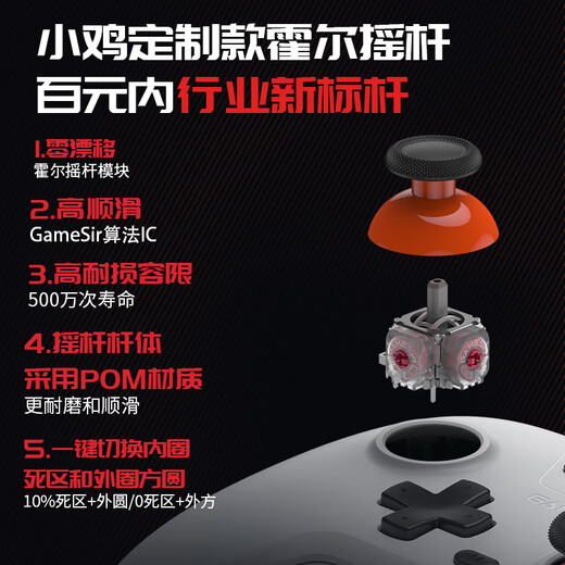 Unrivaled Chick Venus Wireless Game Controller Bluetooth Game Controller Switch Computer PC Mobile NS Android Steam Wired Double Line Black Myth Goku Horizon Genshin Impact Deep Space Purple + Receiver