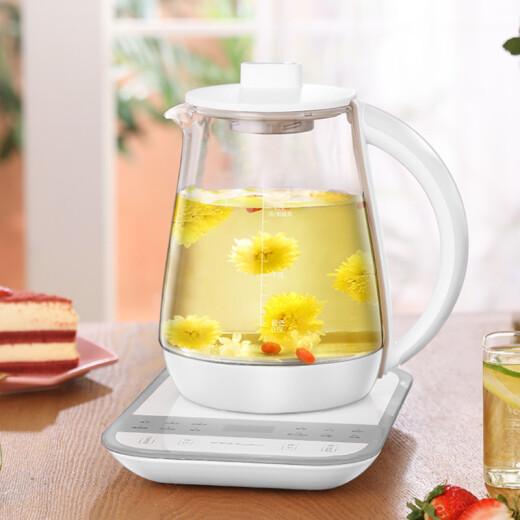 Royalstar Health Kettle Electric Kettle Tea Maker Hot Water Kettle Electric Kettle Mini Glass Tea Kettle 1.8LYSH18Q