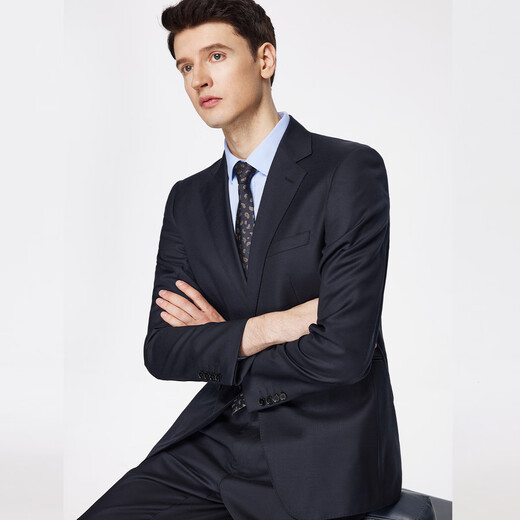 Shanshan suit suit 70 wool men's slim professional formal suit business groomsmen suit wedding dress 180