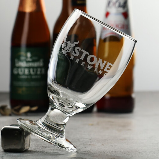 Jushi STONE special beer mug wide mouth tall beer mug craft beer mug American Pilsner beer mug IPA pint cup can be customized with LOGO wide mouth Jushi tall beer mug 310ML 6 pcs