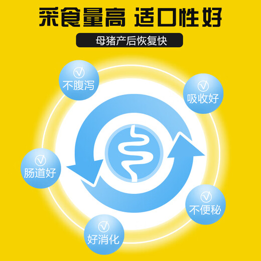 East China Zhengda 8% lactating pregnant gilt premix increases milk production in a timely manner without constipation and recovers quickly 8% lactating sows get 1 free for every 10 (11 bags distributed)