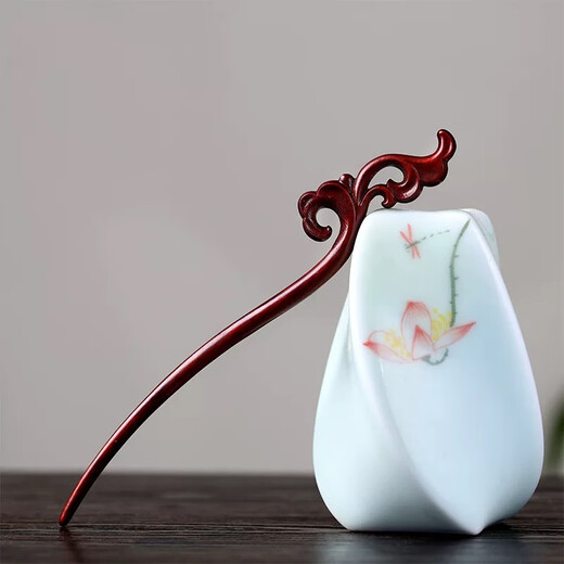 Chimera (CHIMERA) antique sandalwood hairpins, literary and artistic costumes, hairpins, cheongsam accessories, hairpins, Hanfu headdress, girl's birthday gift