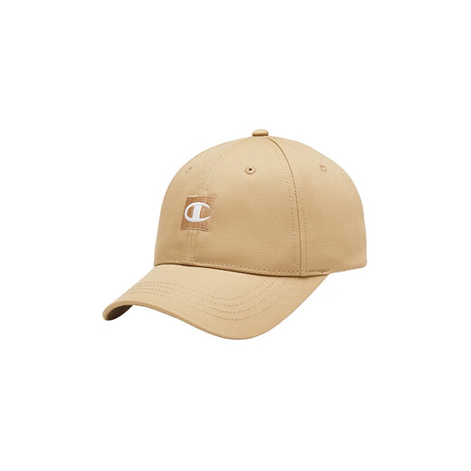 Champion美国冠军2025新款鸭舌帽男女 经典简约休闲棒球帽 25SSH61 卡其色
