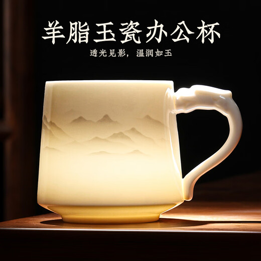 Eight Thousand Lines Tea Cup Ceramic Tea Cup Tea Water Separation Personal Mid-Autumn Festival Gift Teacher Men's Holiday Souvenir Gift