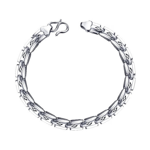 Pt.Charm platinum bracelet men's pt950 platinum watch strap chain personalized trendy men's chain. If it is not in stock, it can be customized. Take 15g as an example