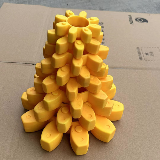 Lezhao Transmission CJ42 Coupling Carbon Steel Elastomer Plum Blossom Coupling Coupling Xylem Water Pump Special CJ75/90 Picture coding is for reference only