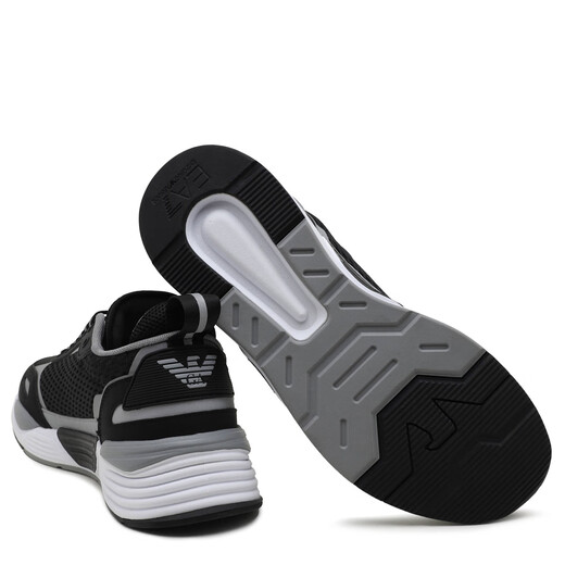 ARMANI/Armani EA7 Men's Mesh Breathable Fashion Casual Sports Low-top Shoes X8X159 XK379 White C679 43.5