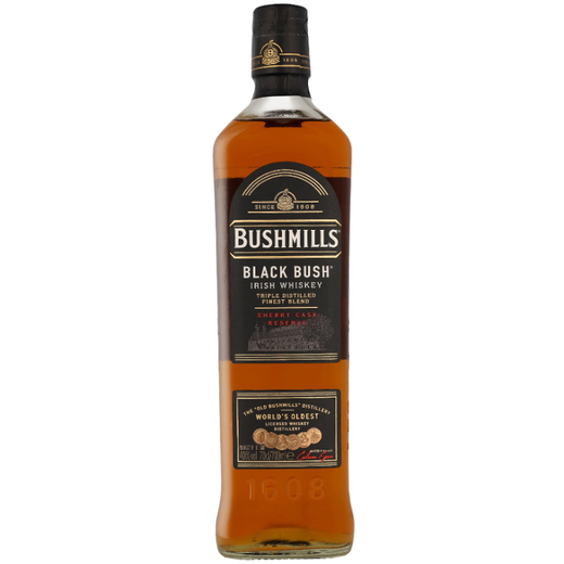 BUSHMILLS Black Label Shirley Barrel Irish Bushmire Blended Whiskey 700ml 40 degrees Imported Wine