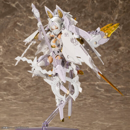寿屋（KOTOBUKIYA） 寿屋 女神裝置 机娘 拼装模型玩具 16cm KP719 朱罗玉藻前白面金毛