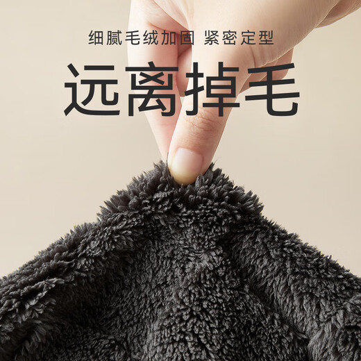 Catman men's pajamas for men winter thickened warm flannel hooded robes home clothes pajamas trousers for men