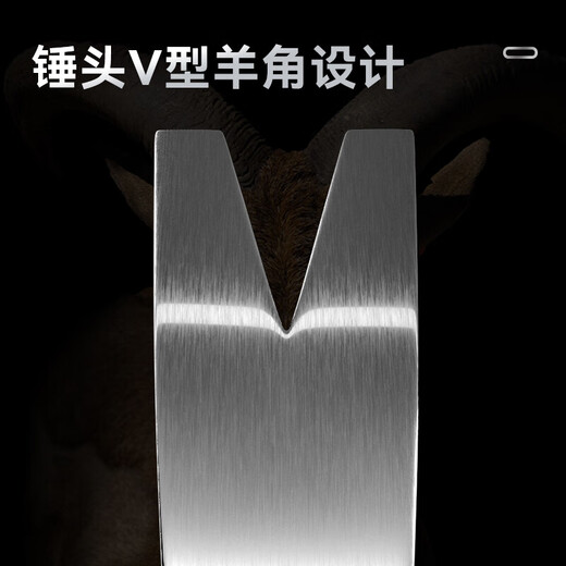 Deli fiber handle claw hammer multi-purpose nail hammer iron hammer fiber handle claw hammer fiber handle claw hammer 0.25KG DL5001